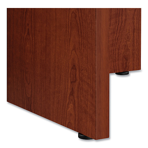 Alera Valencia Round Conference Table with Legs, 42" Diameter x 29.5h, Medium Cherry (ALEVA7142MC)