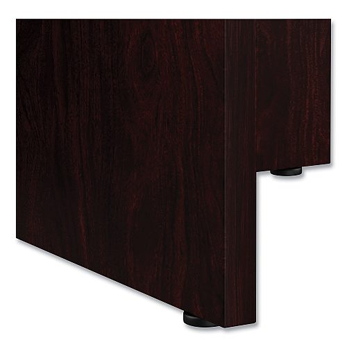 Alera Valencia Round Conference Table with Legs, 42" Diameter x 29.5h, Mahogany (ALEVA7142MY)