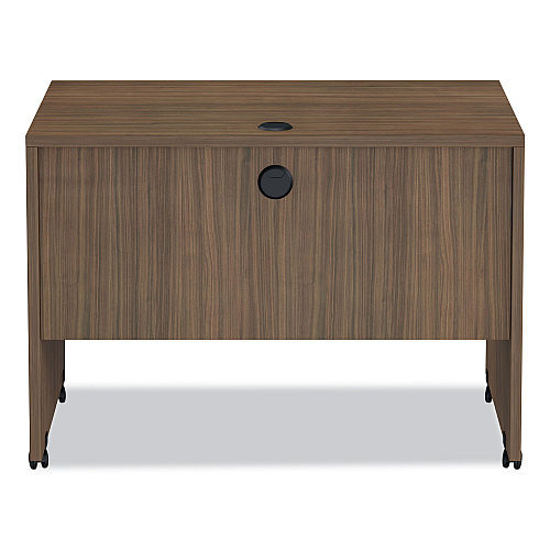 Alera Valencia Series Mobile Workstation Desk, 41.38" x 23.63" x 30", Modern Walnut (ALEVA204224WA)