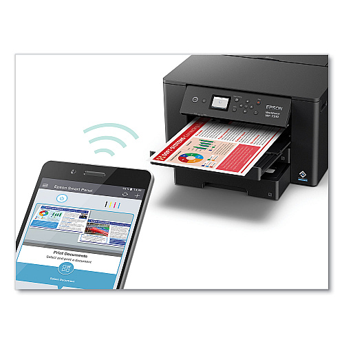 Epson Workforce Pro WF-7310 Wireless Wide Format Inkjet Printer (C11CH70201)