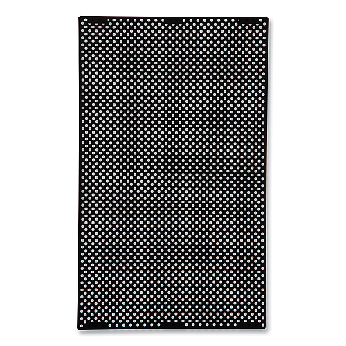 Large General Purpose Perforated Panels for Tailor and Landmark Series Containers, 20.72" x 0.5" x 34.33", Black, 4/Carton