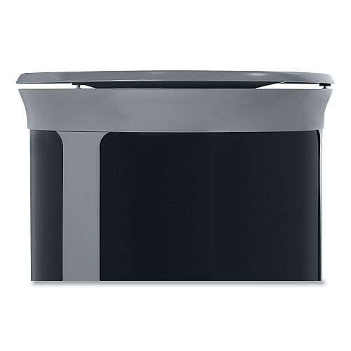 ENHANCE Series Waste Receptacle, 23 gal, Metal, Pearl Gray/Umbra Gray