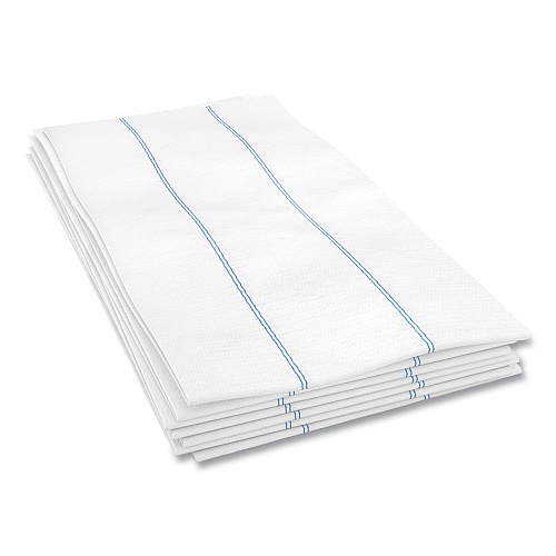 Cascades Tuff-Job Foodservice Towels, 1/4 Fold, 13 x 24, White/Blue, 72/Carton (W930)