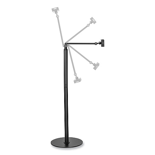 Kantek Tablet and Phone Stand, Floor Stand, Black (TS830)