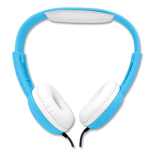 Crayola Cheer Wired Headphones, Blue/White (CHPM510B)