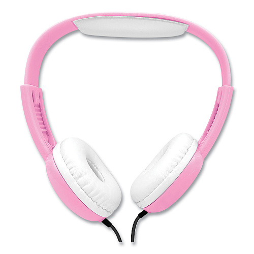 Crayola Cheer Wired Headphones, Pink/White (CHPM510P)
