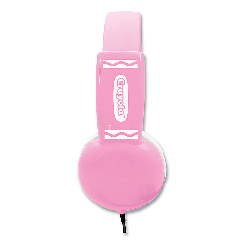 Crayola Cheer Wired Headphones, Pink/White (CHPM510P)