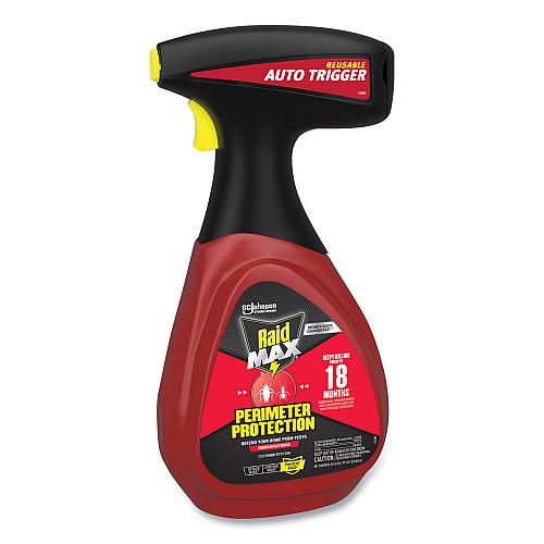 Raid MAX Perimeter Protection, 30 oz Bottle, 6/Carton (335684)
