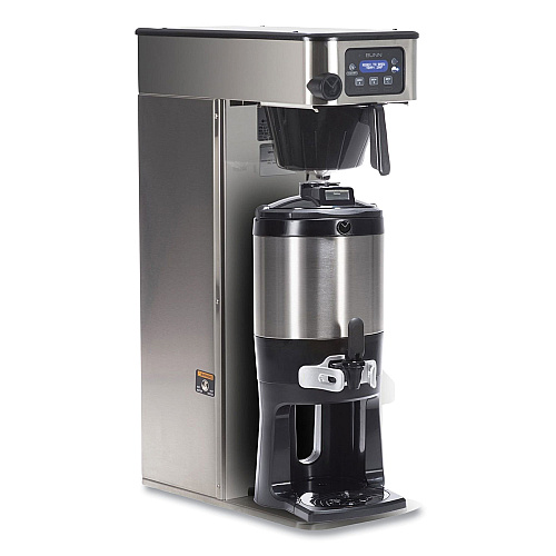 BUNN ICB Infusion Series Coffee Brewer, 38 Cups, Silver/Black (531000101)