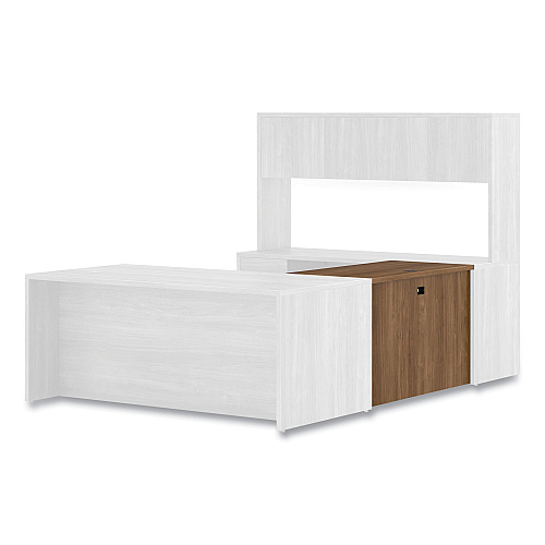 HON 10500 Series Bridge, 47" x 24" x 29.5", Pinnacle (10570PINC)