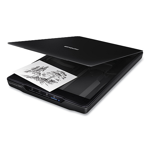 Epson Perfection V39II Color Photo and Document Flatbed Scanner, Scans Up to 8.5 x 11.7, 4800 dpi Optical Resolution (B11B268201)