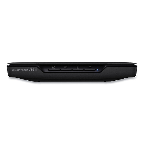 Epson Perfection V39II Color Photo and Document Flatbed Scanner, Scans Up to 8.5 x 11.7, 4800 dpi Optical Resolution (B11B268201)