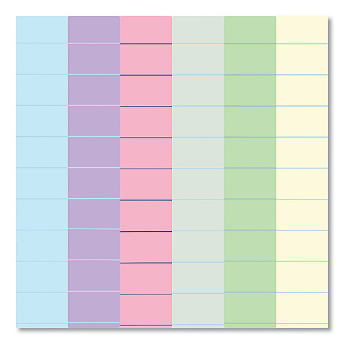 Roaring Spring Enviroshades Legal Notepads, 50 Assorted 8.5 x 11.75 Sheets, 36 Notepads/Carton (74221CS)