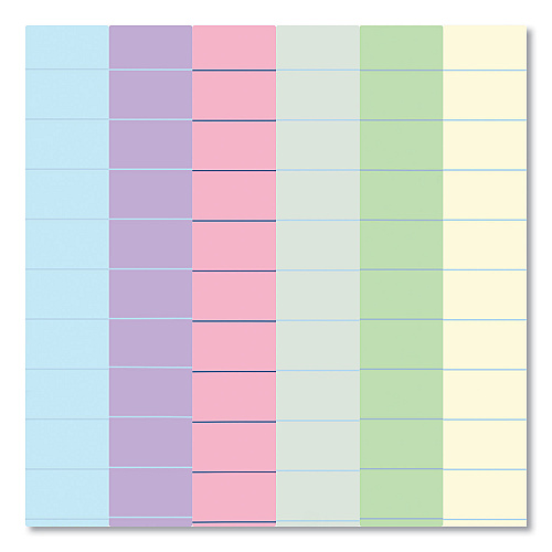 Roaring Spring Enviroshades Legal Notepads, 50 Assorted 5 x 8 Sheets, 72 Notepads/Carton (74220CS)