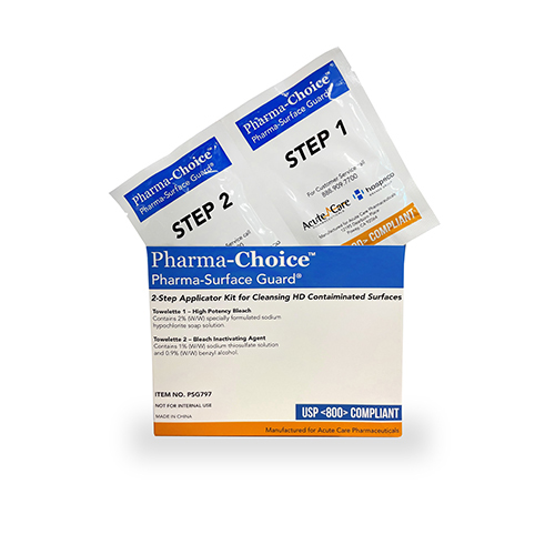 Pharma-surface Guard Chemo Spill Wipe Neutralizing Wipe - Box Of 15 (PSG797)