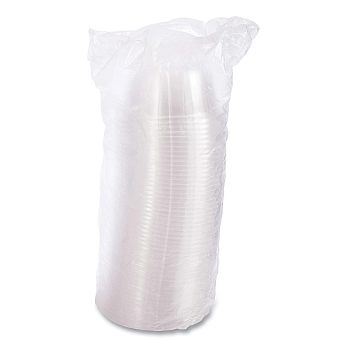 Dart D-T Sundae/Cold Cup Lids, Fits 5 oz to 32 oz Cups, Clear, 50 Pack 20 Packs/Carton (20HDLC)