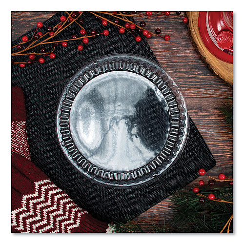Dart Dome Covers for Dinnerware, For 9" Foam Plates, Clear, Plastic, 125/Bag, 4 Bags/Carton (CL9P)