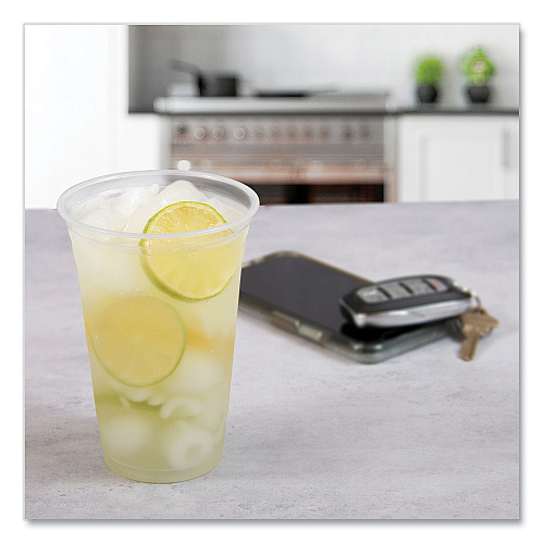 SOLO Ultra Clear Cups, 20 oz, PET, 50/Bag, 12 Bags/Carton (TP20)