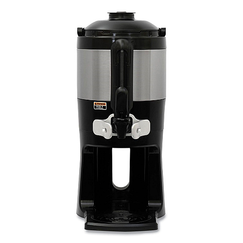 BUNN ThermoFresh Server with Mechanical Sight Gauge, 128 oz, Silver/Black (440000200)