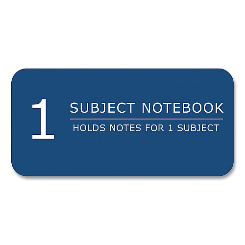 Roaring Spring Subject Wirebound Promo Notebook, 1-Subject, Med/College Rule, Assorted Cover, (70) 10.5 x 8 Sheets, 24/Carton (10033CS)