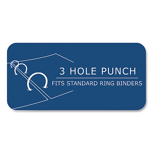 Roaring Spring Loose Leaf Paper, 8.5 x 11, 3-Hole Punched, College Rule, White, 200 Sheets/Pack, 24 Packs/Carton (83910CS)