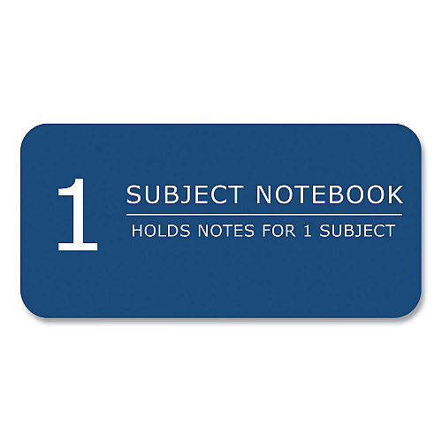 Roaring Spring Subject Wirebound Promo Notebook, 1-Subject, Med/College Rule, Assorted Cover, (70) 10.5 x 8 Sheets, 24/Carton (10034CS)