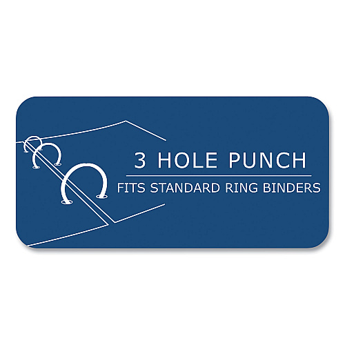 Roaring Spring Loose Leaf Paper, 8 x 10.5, 3-Hole Punched, Wide Rule, White, 100 Sheets/Pack, 48 Packs/Carton (20010CS)
