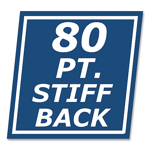 Roaring Spring Stiff-Back Pad, Medium/College Rule, 100 White 8.5 x 11 Sheets, 36/Carton (95288CS)
