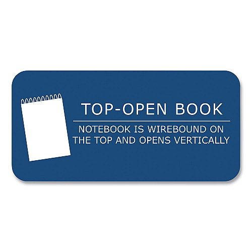 Roaring Spring Boardroom Series Steno Pad, Gregg Rule, Brown Cover, 80 White 6 x 9 Sheets, 72 Pads/Carton (12102CS)