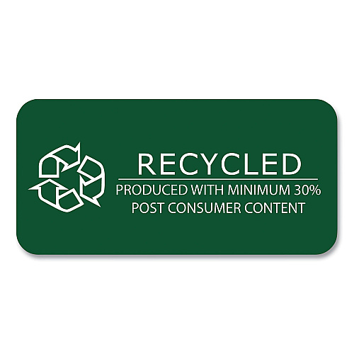 Roaring Spring Environotes Recycled Index Cards, Narrow Rule, 3 x 5 White, 100 Cards, 36/Carton (74824CS)