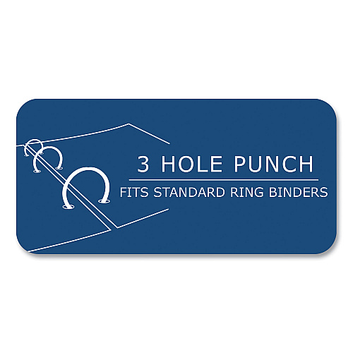 Roaring Spring Filler Paper, 3-Hole, 8.5 x 11, College Rule, 170 Sheets/Pack, 12 Packs/Carton (13186CS)