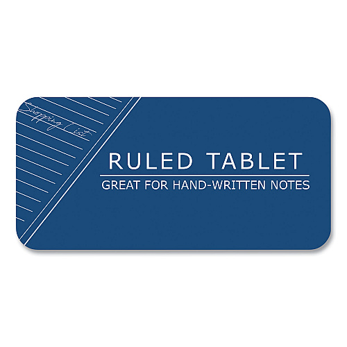 Roaring Spring Writing Tablet, Wide/Legal Rule, 100 White 6 x 9 Sheets, 48/Carton (63046CS)