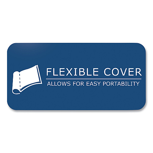 Roaring Spring Flexible Cover Composition Book, Med/College Rule, Black Marble Cover, (80) 10.25 x 7.88 Sheets, 48/Carton (77481CS)