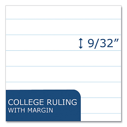 Roaring Spring Wirebound Notebook with Tabs, 5-Subject, College Rule, Randomly Assorted Covers, (200) 11 x 8.5 Sheets, 12/Carton (11197CS)