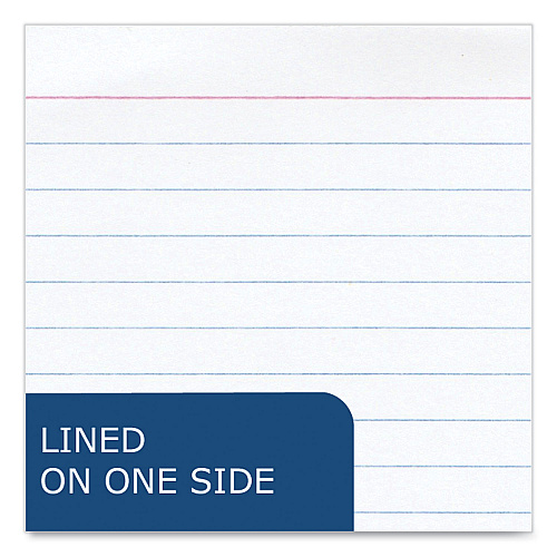 Roaring Spring White Index Cards, Narrow Ruled, 4 x 6, 100 Cards, 36/Carton (74844CS)