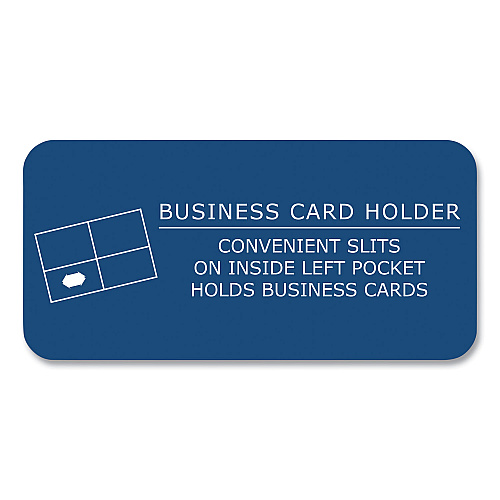 Roaring Spring Pocket Folder, 0.5" Capacity, 11 x 8.5, Dark Blue, 25/Box, 10 Boxes/Carton (50116CS)