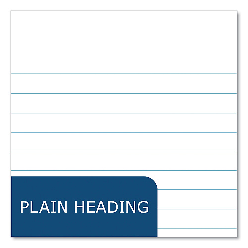 Roaring Spring New York Exam Paper, 8 x 10, Wide/Legal Rule, 250 Sheets/Pack, 10 Packs/Carton (77522CS)