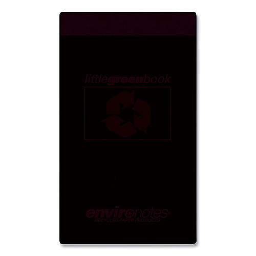 Roaring Spring Little Green Memo Book, Narrow Rule, Gray Cover, (60) 3 x 5 Sheets, 48/Carton (77355CS)