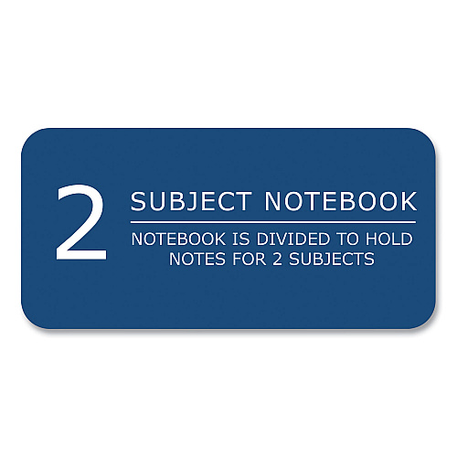 Roaring Spring Earthtones BioBased 2 Subject Notebook, Medium/College Rule, Randomly Assorted Covers, (100) 11 x 9 Sheets, 24/Carton (13364CS)