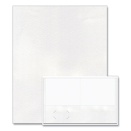 Roaring Spring Pocket Folder, 0.5" Capacity, 11 x 8.5, White, 25/Box, 10 Boxes/Carton (50118CS)
