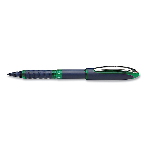 Schneider One Business Rollerball Pen, Stick, Fine 0.6 mm, Assorted Ink and Barrel Colors, 4/Pack (183094)
