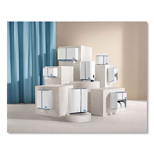 Cascades Tandem No Touch High Capacity Bath Tissue Dispenser, 12.6 x 6.6 x 12, White (C315)