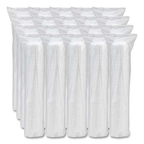 Dart Insulated Foam Bowls, 5 oz, White, 50/Pack, 20 Packs/Carton (5B20)