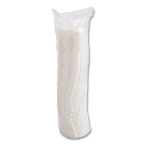 Dart Lift n' Lock Plastic Hot Cup Lids, Fits 10 oz Cups, White, 1,000/Carton (10FTL)