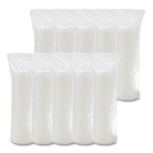 Dart Lift n' Lock Plastic Hot Cup Lids, With Straw Slot, Fits 12 oz to 24 oz Cups, Translucent, 100/Pack, 10 Packs/Carton (16FTLS)