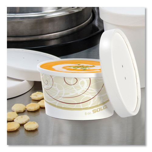 Dart Flexstyle Double Poly Food Combo Packs, 8 Oz, Paper