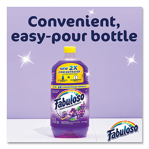 Fabuloso&reg; Multi-use Cleaner, Lavender Scent, 56 oz., 6 Bottles (53041CT)