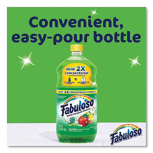 Fabuloso Multi-use Cleaner, Passion of Fruits Scent, 169 oz Bottle (45816EA)