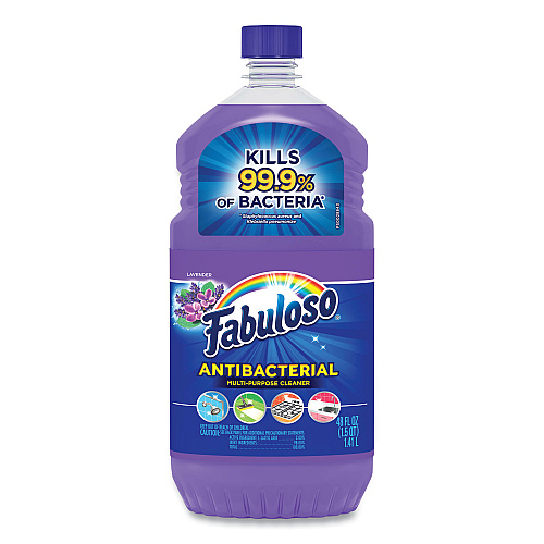 Fabuloso&reg; Antibacterial Cleaner, Lavender Scent, 48 oz., 6 Bottles (98573)