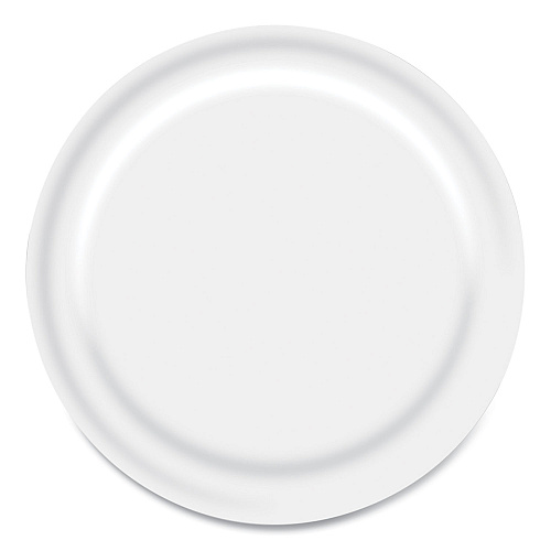 Boardwalk Paper Dinnerware, Plate, 6" dia, White, 1,000/Carton (BWKWH6PLT)